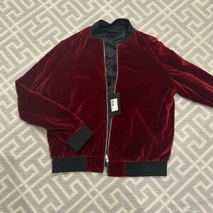 KOOPLES velvet bomber jacket size m